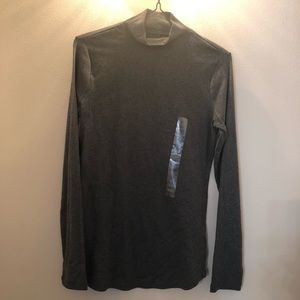 Dark gray long sleeve turtleneck